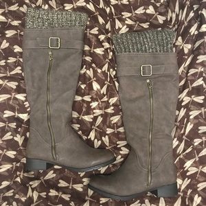 New brown tall boots